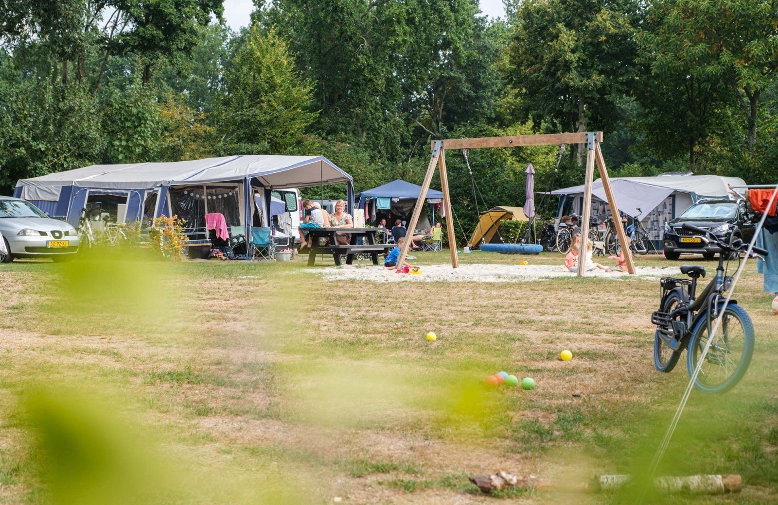 Comfort kampeerplaats