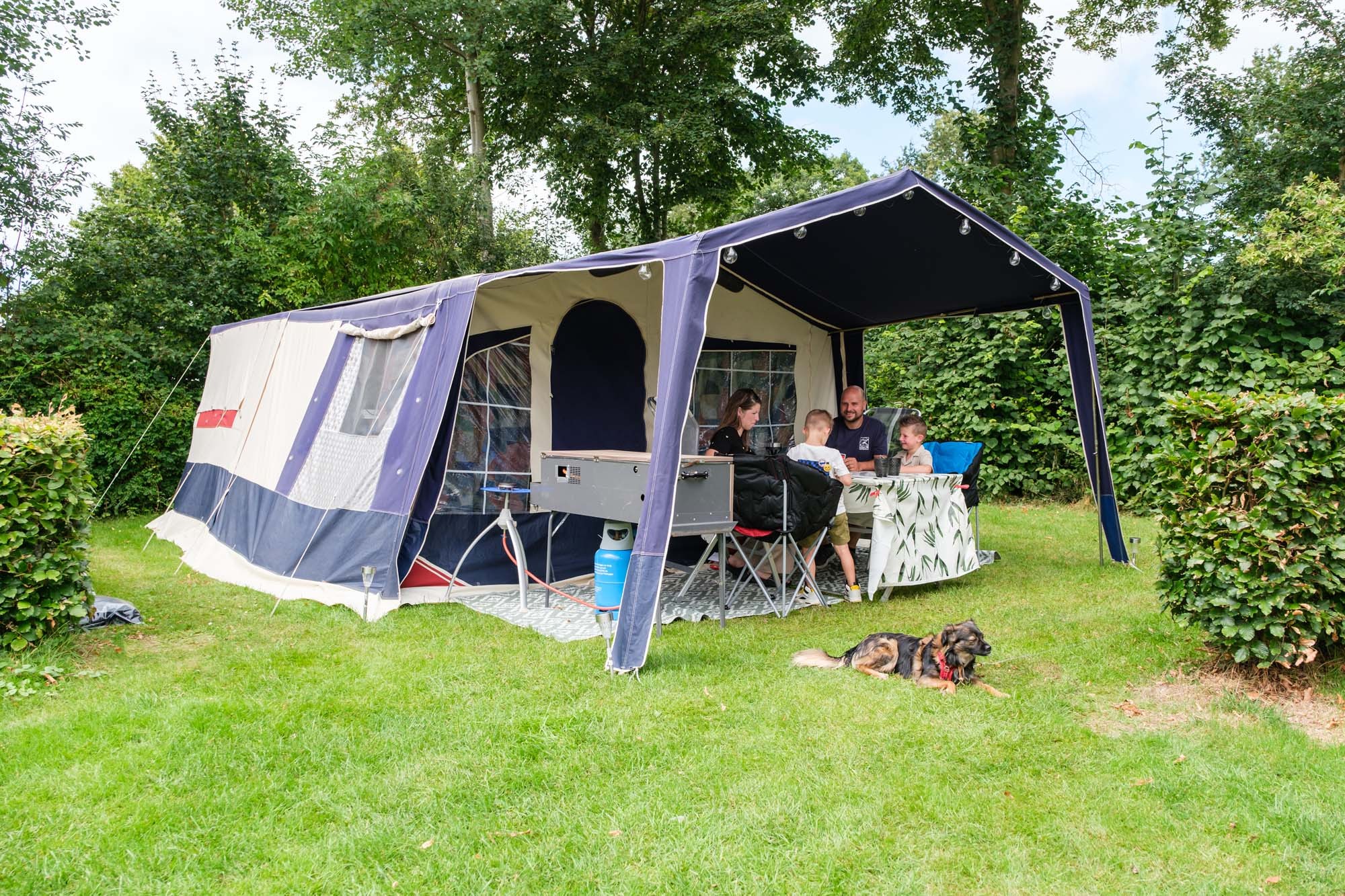 Comfort kampeerplaats