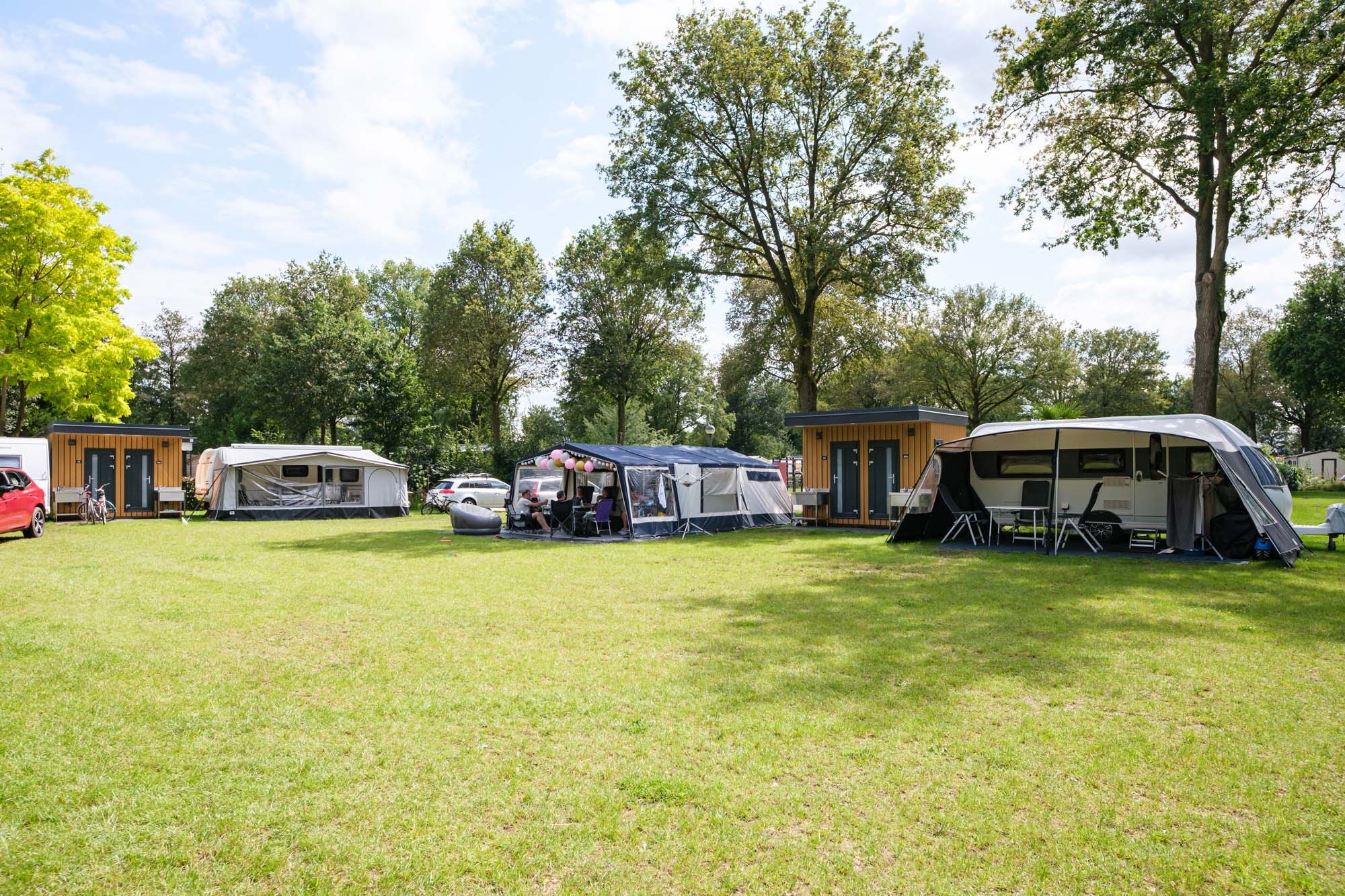 Comfort kampeerplaats