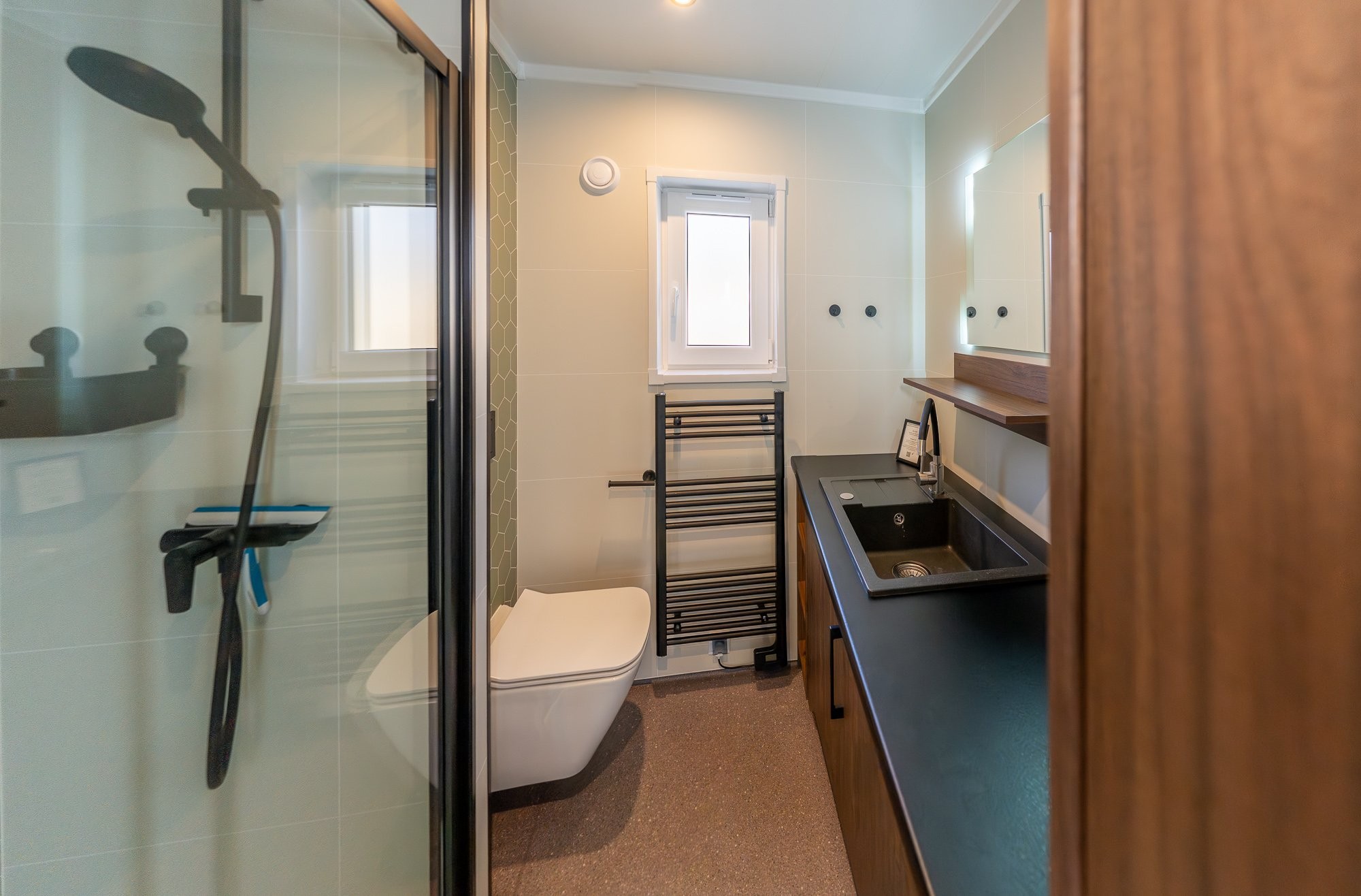 Camping met prive sanitair