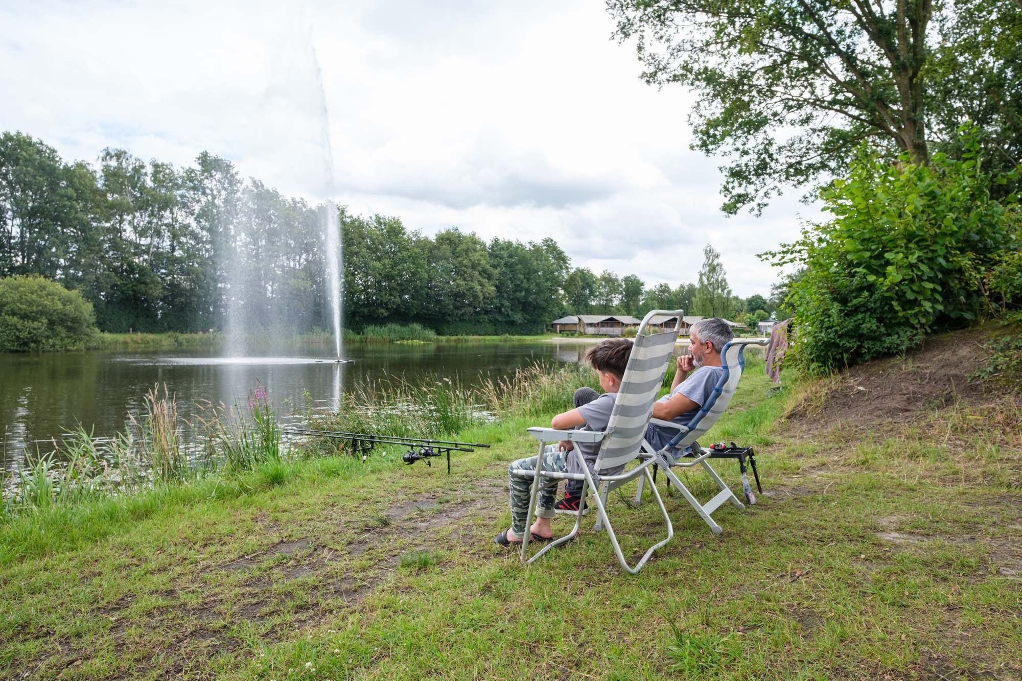 Camping Nederland visvijver